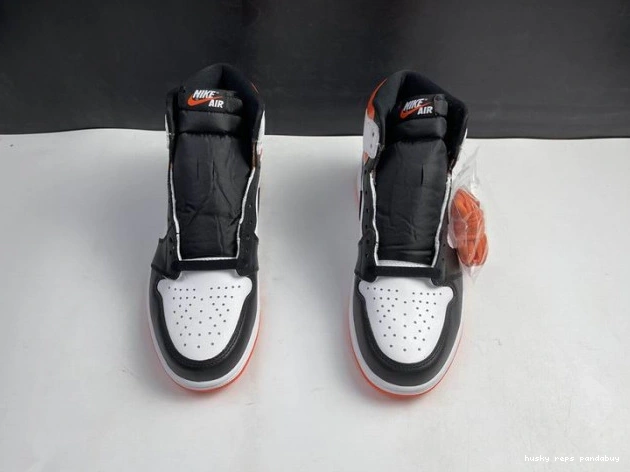 Rep Husky Orange 555088-180 Electro Retro Air High Jordan 1 0711